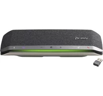 HP Poly Sync 40 USB-A USB-C Speakerphone kihangosító Univerzális USB/Bluetooth Ezüst