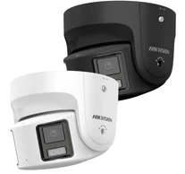 Hikvision DS-2CD2387G2P-LSU/SL(4mm)(C)/BLACK 8 MP Panoramic ColorVu Fixed Turret Network Camera