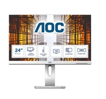AOC P1 X24P1/GR számítógép monitor 61 cm (24") 1920 x 1200 pixelek WUXGA LED Szürke