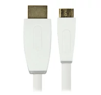Nagy Sebességű Hdmi Kábel Ethernettel HDMI Csatlakozó - HDMI Mini Dugasz 1.00 m Fehér