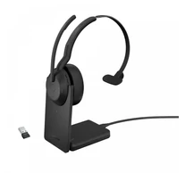 Jabra 25599-889-989 Evolve2 55 Link380a UC Mono Fejhallgató Fekete Vezetékes Vezeték Nélküli