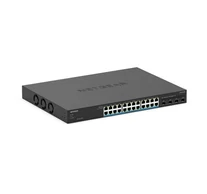 NETGEAR MS324TXUP Vezérelt L2/L3/L4 Ethernet-áramellátás (PoE) támogatása
