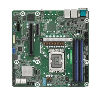 ASRock EC266D4U, 1xSKT LGA 1700, Intel E-2400, C266, SATA, NVMe, 1xM.2, 2xGbE, IPMI