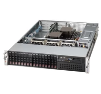 Supermicro CSE-213BAC8-R1K23WB [NR]Black2U SC213B WIO Chassis w/ SAS3 BPN,Redundant1200WPWS