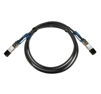Extralink QSFP28 DAC CABLE 100G 3M 30AWG PASSIVE InfiniBand és száloptikai kábel Fekete