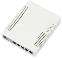 Mikrotik RB260GS Gigabit Ethernet (10/100/1000) Ethernet-áramellátás (PoE) támogatása Fehér
