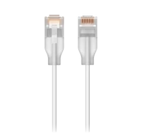Ubiquiti UACC-Cable-Patch-EL-0.15M-W UniFi foltkábel átlátszó bootolt RJ45 csatlakozóval és Etherlighting támogatással a UniFi Pro Max váltóval kombinálva, 0,15