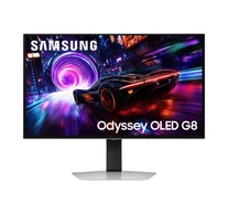 Samsung G81SF számítógép monitor 68,6 cm (27") 3840 x 2160 pixelek 4K Ultra HD OLED Ezüst