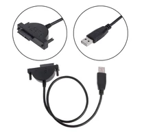 BLACKBIRD Adapter kábel USB 3.0 to SATA 13pin (7+6), fekete
