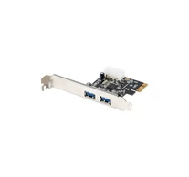BLACKBIRD PCI Bővítőkártya 2xUSB 3.1 Gen.2 Low profile verzió