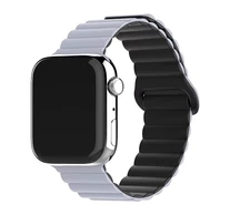 BLACKBIRD Szíj Iwatch készülékhez SPORT mágneses Kék Fekete 42/44/45/46/49 mm