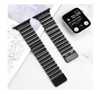 BLACKBIRD Szíj Iwatch készülékhez STEEL fekete 42/44/45/46/49 mm