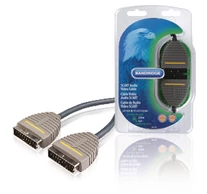 SCART Kábel SCART Dugó - SCART Dugó 2.00 m Kék