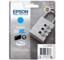 Epson Padlock C13T35924010 tintapatron 1 db Eredeti Nagy (XL) kapacitású Cián
