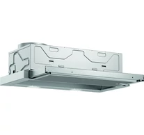 Bosch Serie 2 DFL063W56 cooker hood Semi built-in (pull out) Metallic 328 m³/h