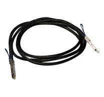 Mikrotik DDQ+DA0003 InfiniBand és száloptikai kábel 3 M QSFP-DD DAC Fekete
