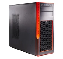 Supermicro SuperChassis GS50-000R Midi Tower Fekete, Vörös