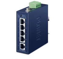 PLANET IGS-500T-E hálózati kapcsoló Beállítást nem igénylő (unmanaged) Gigabit Ethernet (10/100/1000) Kék
