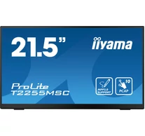 iiyama ProLite T2255MSC-B1 számítógép monitor 54,6 cm (21.5") 1920 x 1080 pixelek Full HD LCD Érintőképernyő Fekete