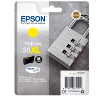 Epson Padlock C13T35944010 tintapatron 1 db Eredeti Nagy (XL) kapacitású Sárga