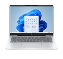 HP OmniBook 7 AI 14-fr0003nw Intel Core Ultra 5 225U Laptop 35.6 cm (14") 2K Display 16 GB LPDDR5 SDRAM 512 GB SSD Wi-Fi 6E (802.11ax) Windows 11 Pro AI PC Silver