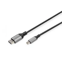 Digitus DB-340106-020-S DisplayPort kábel 2 M Mini DisplayPort Fekete
