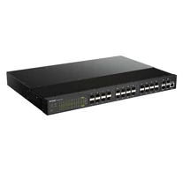 D-Link DIS-700G-28XS hálózati kapcsoló Vezérelt L2+ 1U Fekete