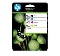 HP 903 4-Pack CMYK(4) Original Ink Cartridge Combo tintapatron 4 db Standard teljesítmény Fekete, Cián, Magenta, Sárga