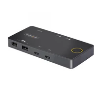 StarTech.com C2-H46-UC2-PD-KVM KVM kapcsoló Fekete