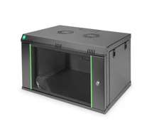 Digitus DN-19 07-U-EC-SW állvány 7U Falra szerelhető állvány Fekete