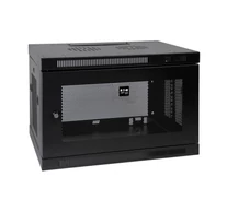 SmartRack 9U Alacsony Profilú, Switch Mélységű, Falra Szerelhető Mini Rack Háza
