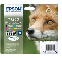Epson Fox T1285 tintapatron 1 dB Eredeti Fekete, Cián, Magenta, Sárga