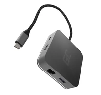 Green Cell AK61 hálózati csatlakozó USB 3.2 Gen 1 (3.1 Gen 1) Type-C Ezüst