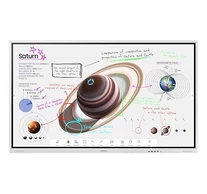 Samsung WM75B interaktív tábla 190,5 cm (75") 3840 x 2160 pixelek Érintőképernyő Szürke USB / Bluetooth