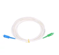 Extralink SC/UPC-SC/APC | Patchkábelt | LSZH, Egymódú, Simplex, G.657B3, 3mm, Easy Flex, 15m