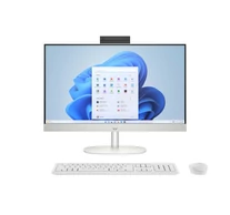 HP AIO 24-cr0144nw Ryzen 3 7320U 23.8"FHD IPS 250nits AG 8GB LPDDR5 SSD512 Radeon 610M Cam720p kB+Mouse Win11 Shell White 2Y