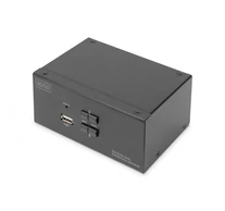Digitus DS-12862 KVM kapcsoló Fekete