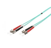 Digitus DK-2511-03/3 InfiniBand és száloptikai kábel 3 M ST I-VH Türkizkék