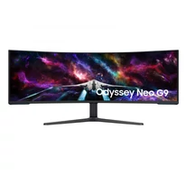 Samsung G95NC számítógép monitor 144,8 cm (57") 7680 x 2160 pixelek Dual UHD LED Fekete, Fehér