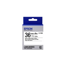 Epson LK-7WBN címkéző szalag Fehéren fekete