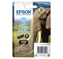 Epson Elephant C13T24354022 tintapatron 1 db Eredeti Nagy (XL) kapacitású Világos ciánkék