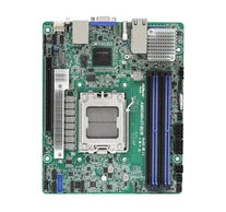 ASRock AM5D4ID-2T/BCM, 1xSKT AM5, AMD Ryzen 7000, X300, 4xDIMM, 1xM.2, 2x10GbE, IPMI