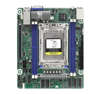 ASRock ROMED4ID-2T, 1xSKT SP3, AMD EPYC 7000, SoC, SATA, NVMe, 1xM.2, 2x10GbE, IPMI