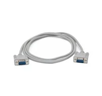 Zebra SERIAL INTERFACE CABLE 6IN (DB-9 TO DB-9) soros kábel Szürke 1,8 M
