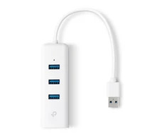 TP-Link UE330 dokkoló állomás és port replikátor Vezetékes USB 3.2 Gen 1 (3.1 Gen 1) Type-A Fehér