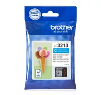 Brother LC-3213C tintapatron Eredeti Nagy (XL) kapacitású Cián