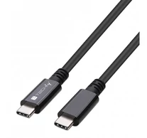 Techly ICOC MUSB40-CMCM08 USB 4.0 USB-C-tól USB-C Thunderbolt 4 PD M/M 80cm Kábel