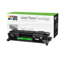 COLORWAY Standard Toner CW-H505/280M, 2700 oldal, Fekete - HP CE505A (05A)/CF280A (80A); Can. 719