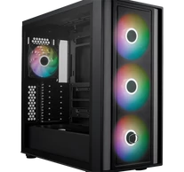 COOLER MASTER Ház ATX MasterBox 600, Tápegység nélkül, Üvegfalú, fekete