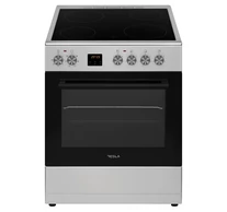 Tesla CV6400SX kerámia főzőlapos szabadonállótűzhely